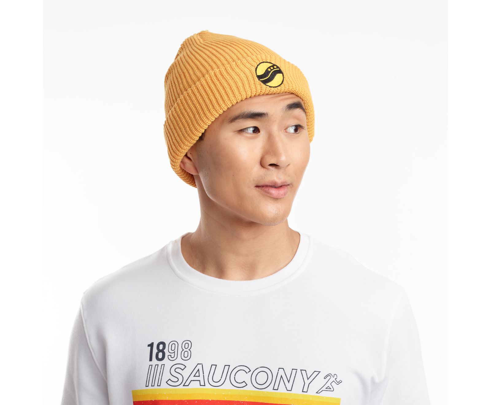 Beanies ανδρικα Saucony Rested κίτρινα | DQOXYL932