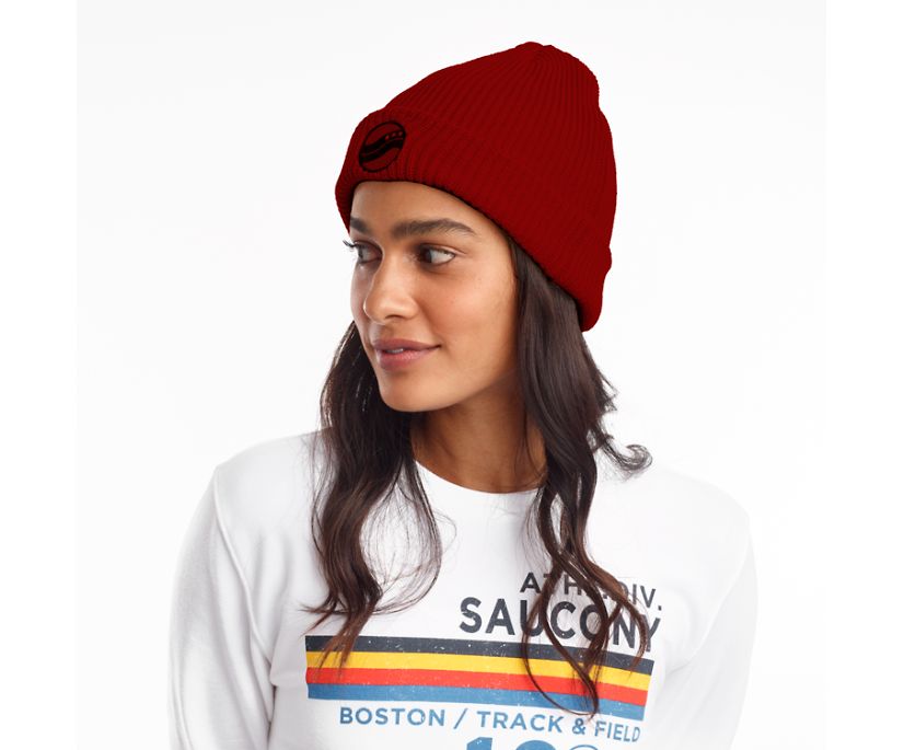 Beanies γυναικεια Saucony Rested μπορντο | LUNTRQ269