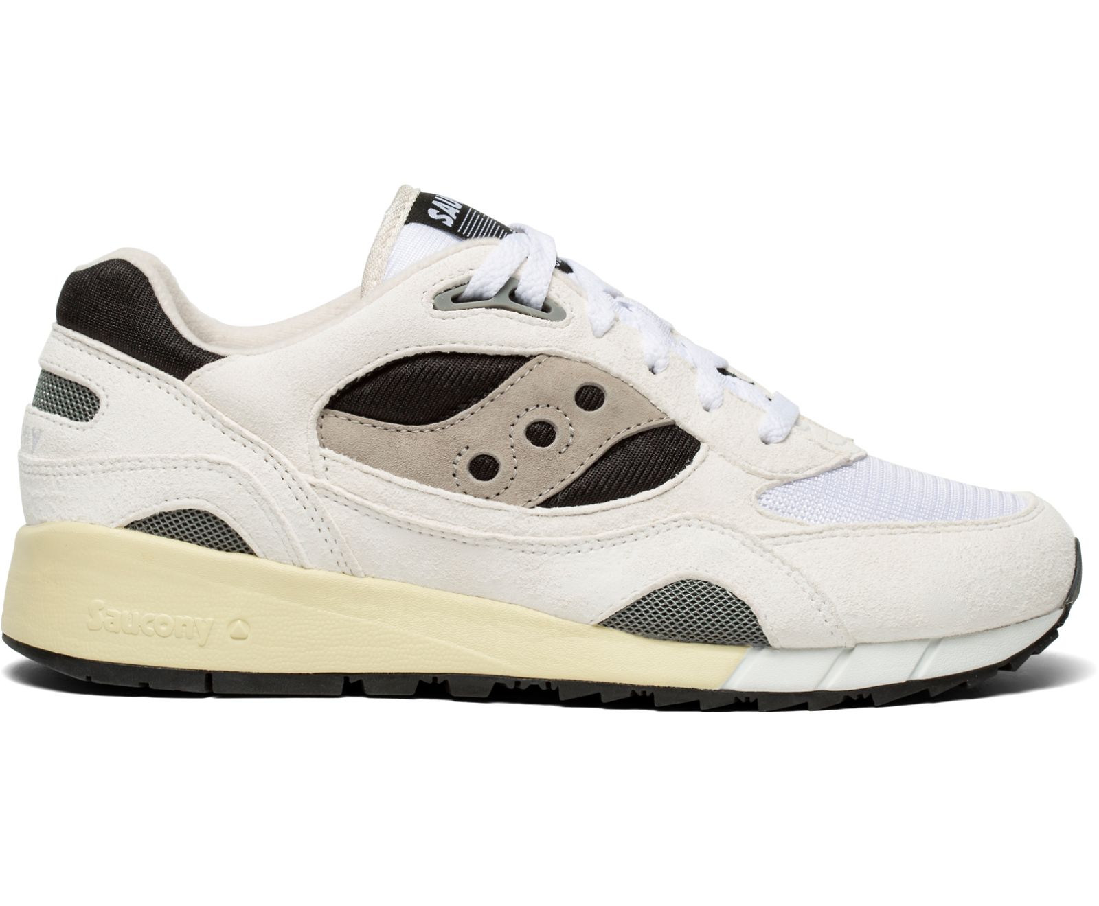 Originals ανδρικα Saucony Shadow 6000 ασπρα μαυρα γκρι | DTJBLI387