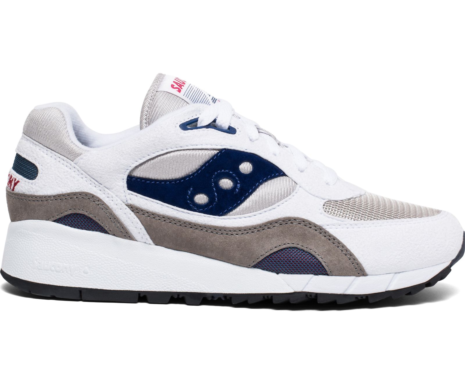 Originals ανδρικα Saucony Shadow 6000 ασπρα γκρι σκουρο μπλε | VRGUQP571