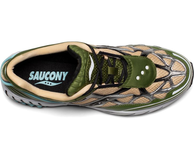 Originals γυναικεια Saucony Grid Web Ελιά μαυρα μπλε | ARNVYW618