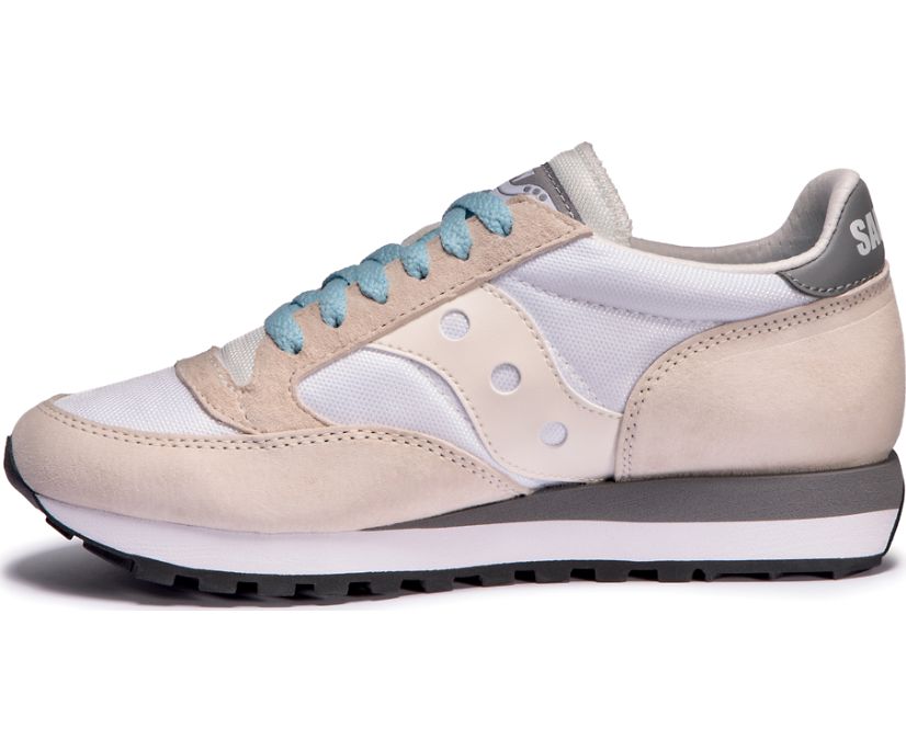 Originals γυναικεια Saucony Jazz 81 ασπρα Χακί γκρι | GOFANW251