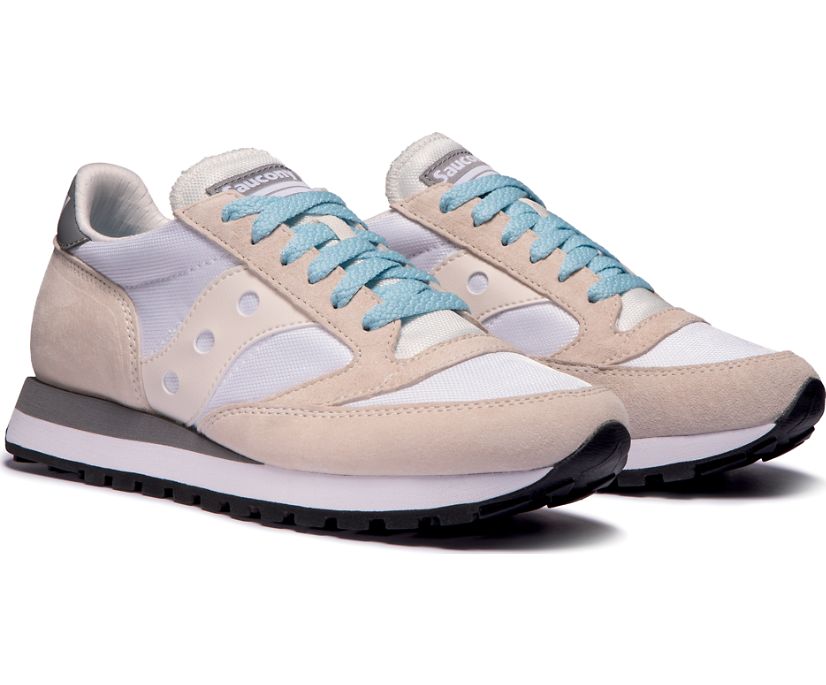 Originals γυναικεια Saucony Jazz 81 ασπρα Χακί γκρι | GOFANW251