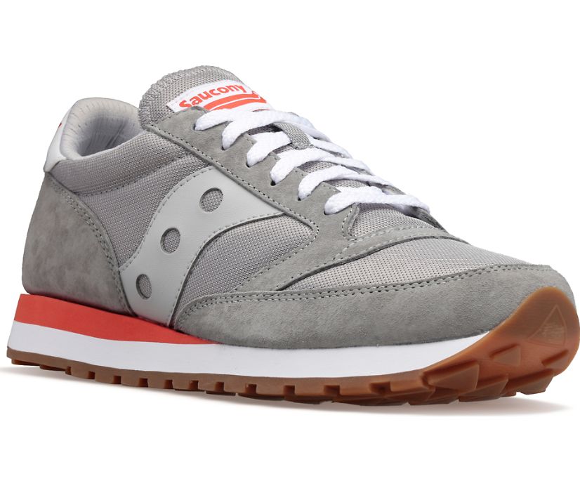 Originals γυναικεια Saucony Jazz 81 γκρι κοκκινα | RKJXDU619