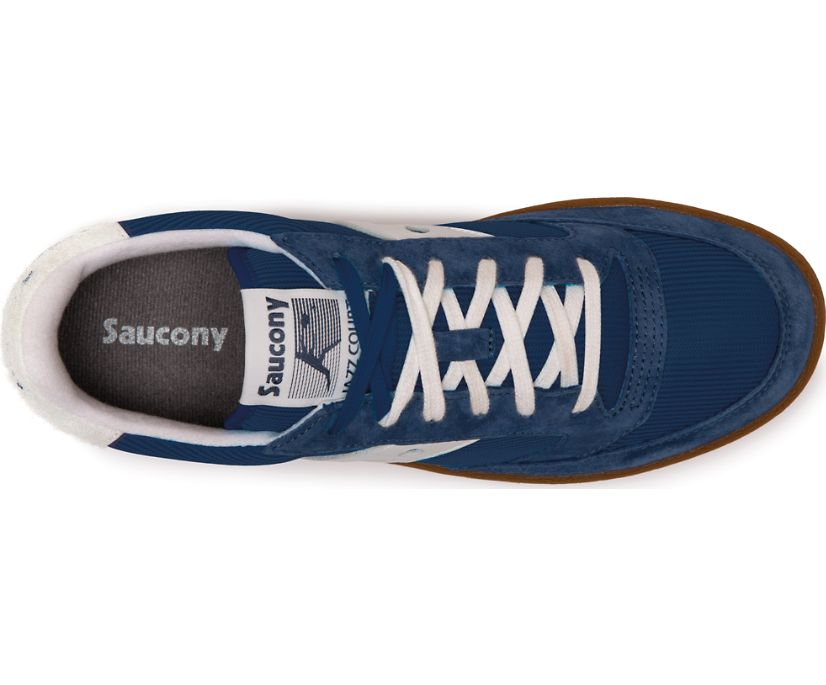 Originals γυναικεια Saucony Jazz Court μπλε ασπρα | REMZLN238