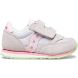 αθλητικα παπουτσια παιδικα Saucony Baby Jazz Hook & Loop γκρι ροζ πρασινο | RWLKAD061