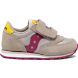 αθλητικα παπουτσια παιδικα Saucony Baby Jazz Hook & Loop γκρι μπορντο | SUVZFX673