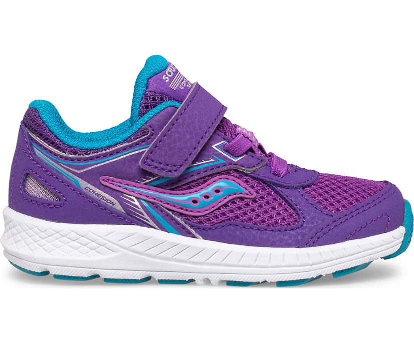 αθλητικα παπουτσια παιδικα Saucony Cohesion 14 A/C Jr. μωβ | RXFNWB958