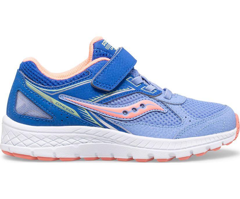 αθλητικα παπουτσια παιδικα Saucony Cohesion 14 A/C μπλε κοραλι | XCFEYD842