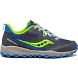 αθλητικα παπουτσια παιδικα Saucony Peregrine 11 Shield μπλε πρασινο | AIMOYK176