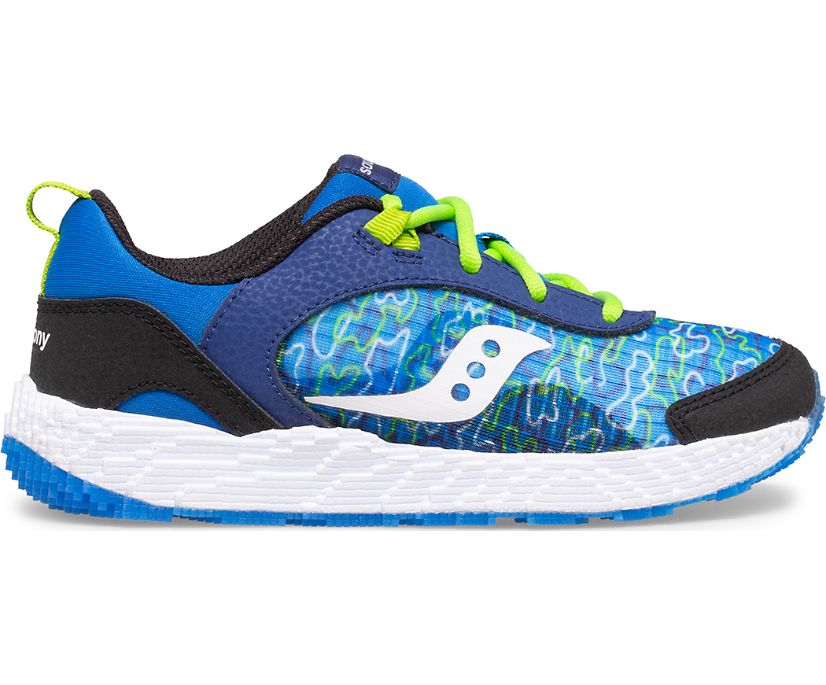 αθλητικα παπουτσια παιδικα Saucony Voxel 6000 μπλε καμουφλάζ | RMHYSD087