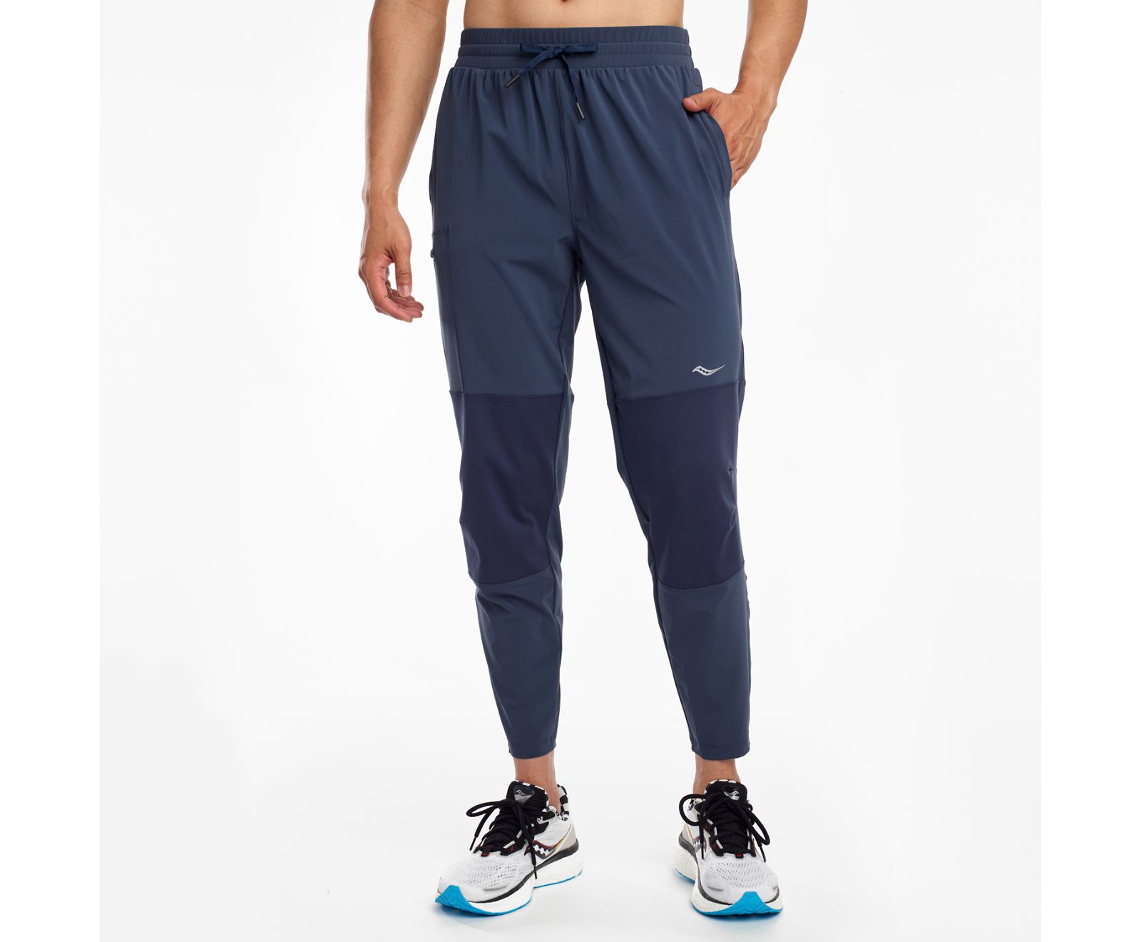 παντελονι ανδρικα Saucony Summit Jogger μπλε | CBNLIA760