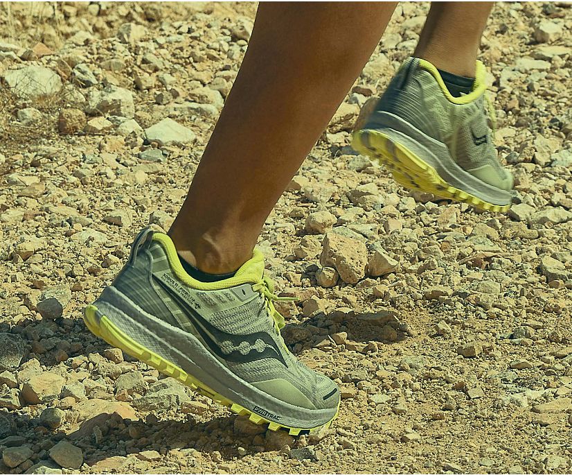 παπουτσια trail running γυναικεια Saucony Xodus 11 ανοιχτο πρασινο | DHOVRJ471