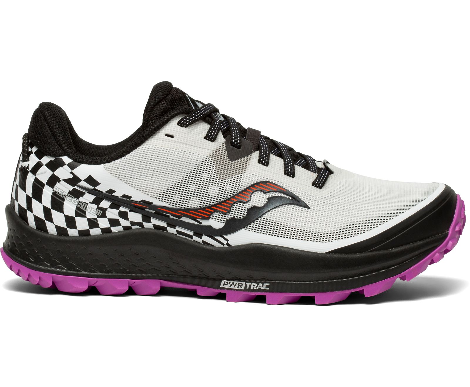 παπουτσια trail running γυναικεια Saucony Peregrine 11 ασημι μωβ | GKDIUR478