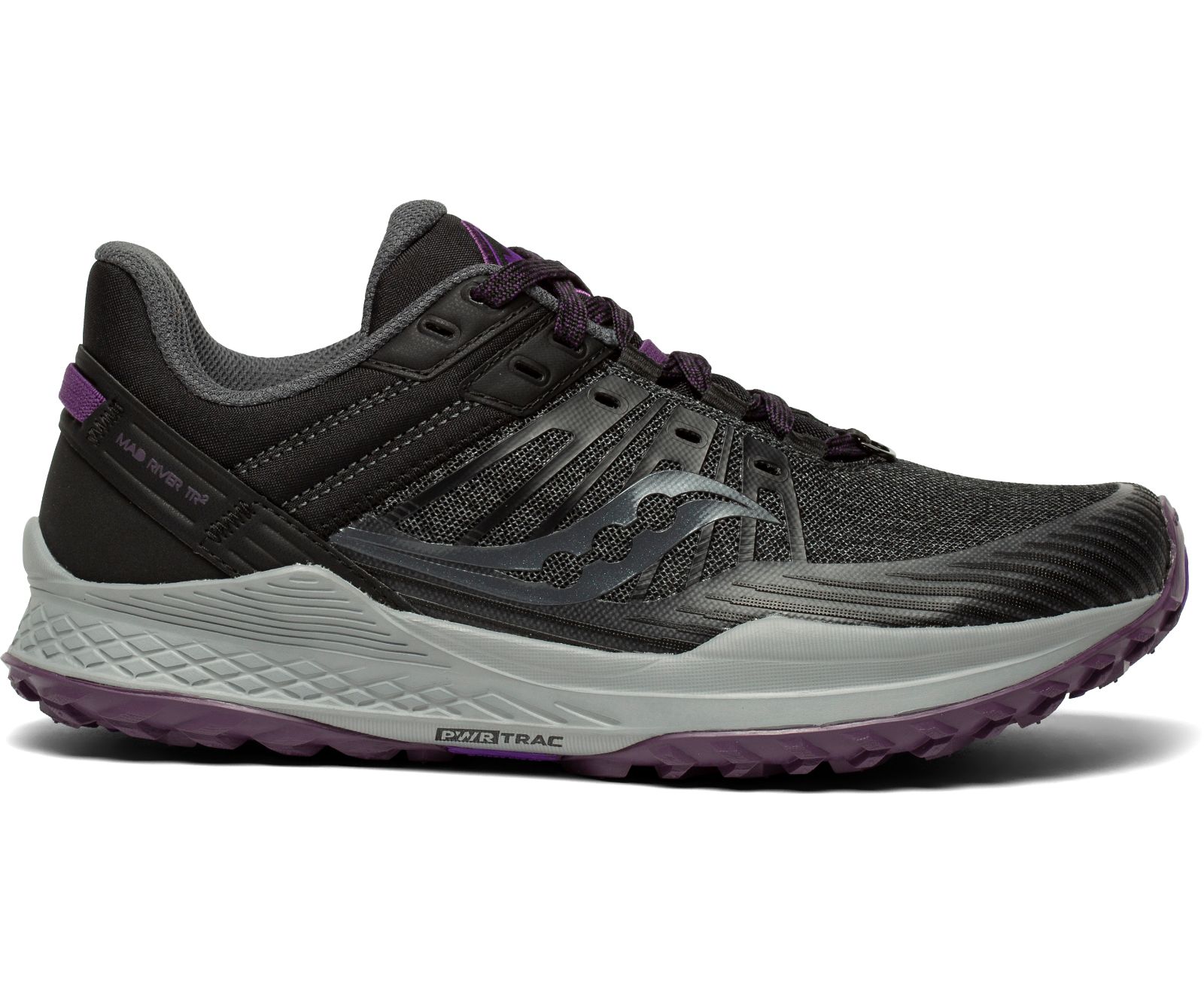 παπουτσια trail running γυναικεια Saucony Mad River Tr 2 μαυρα | OMVNCE573