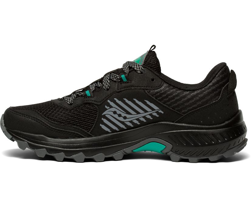 παπουτσια trail running γυναικεια Saucony Excursion Tr15 μαυρα | VINRBU412