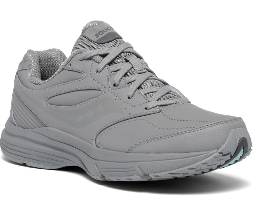 παπουτσια για περπατημα γυναικεια Saucony Integrity Walker 3 γκρι | EBVZHN508