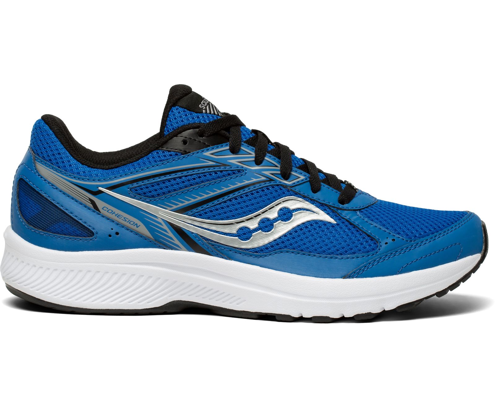 παπουτσια για τρεξιμο ανδρικα Saucony Cohesion 14 μπλε ρουά μαυρα | SIRJME193