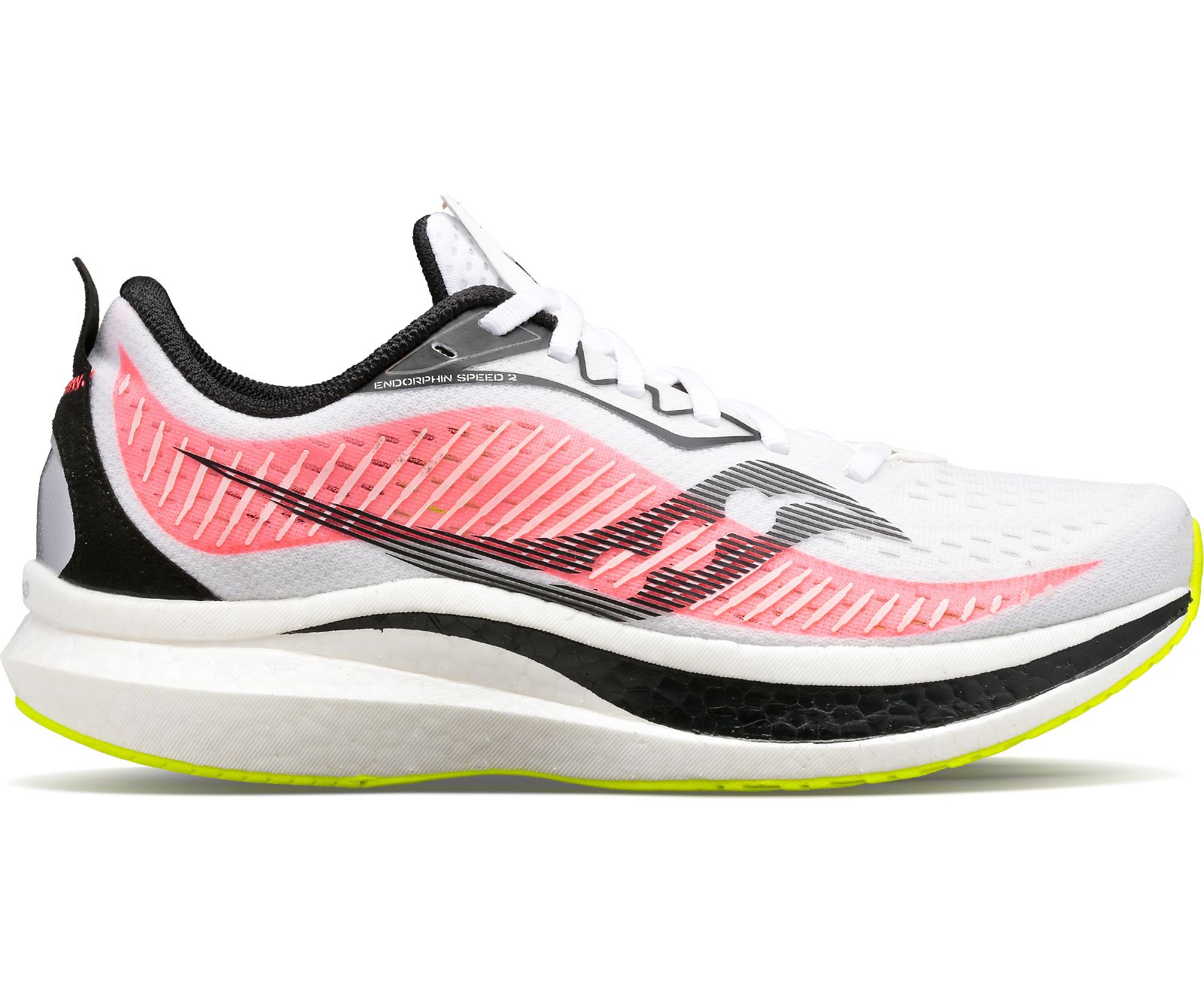 παπουτσια για τρεξιμο ανδρικα Saucony Endorphin Speed 2 ασπρα κοκκινα | RAVMBF607