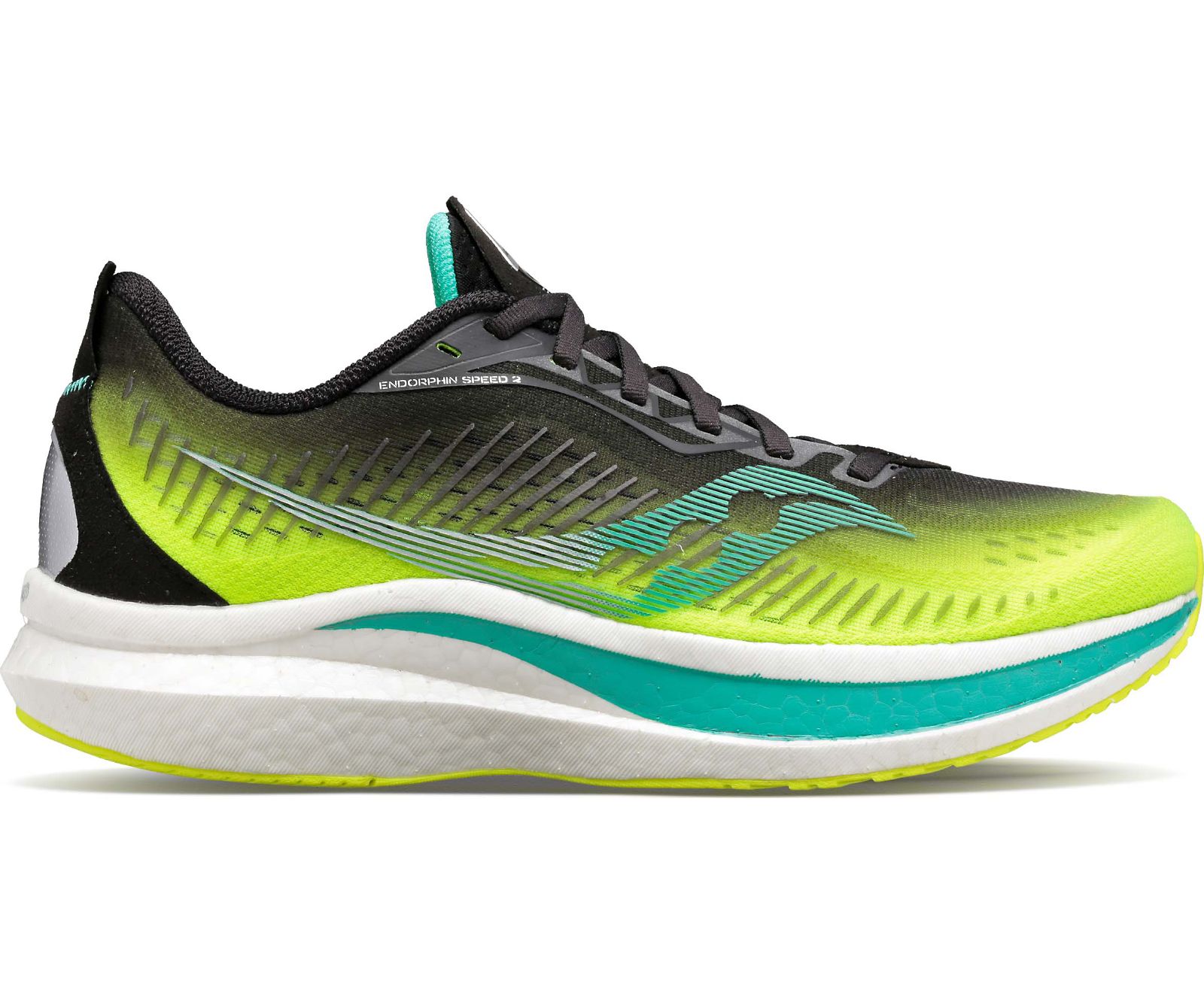 παπουτσια για τρεξιμο ανδρικα Saucony Endorphin Speed 2 πρασινο | WAEOSK361