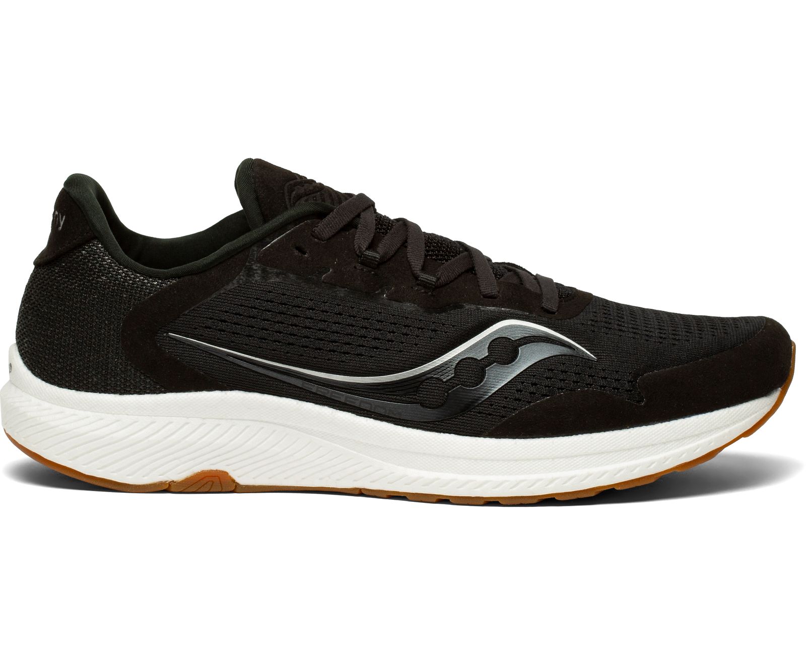 παπουτσια για τρεξιμο ανδρικα Saucony Freedom 4 μαυρα | BMTZWL072