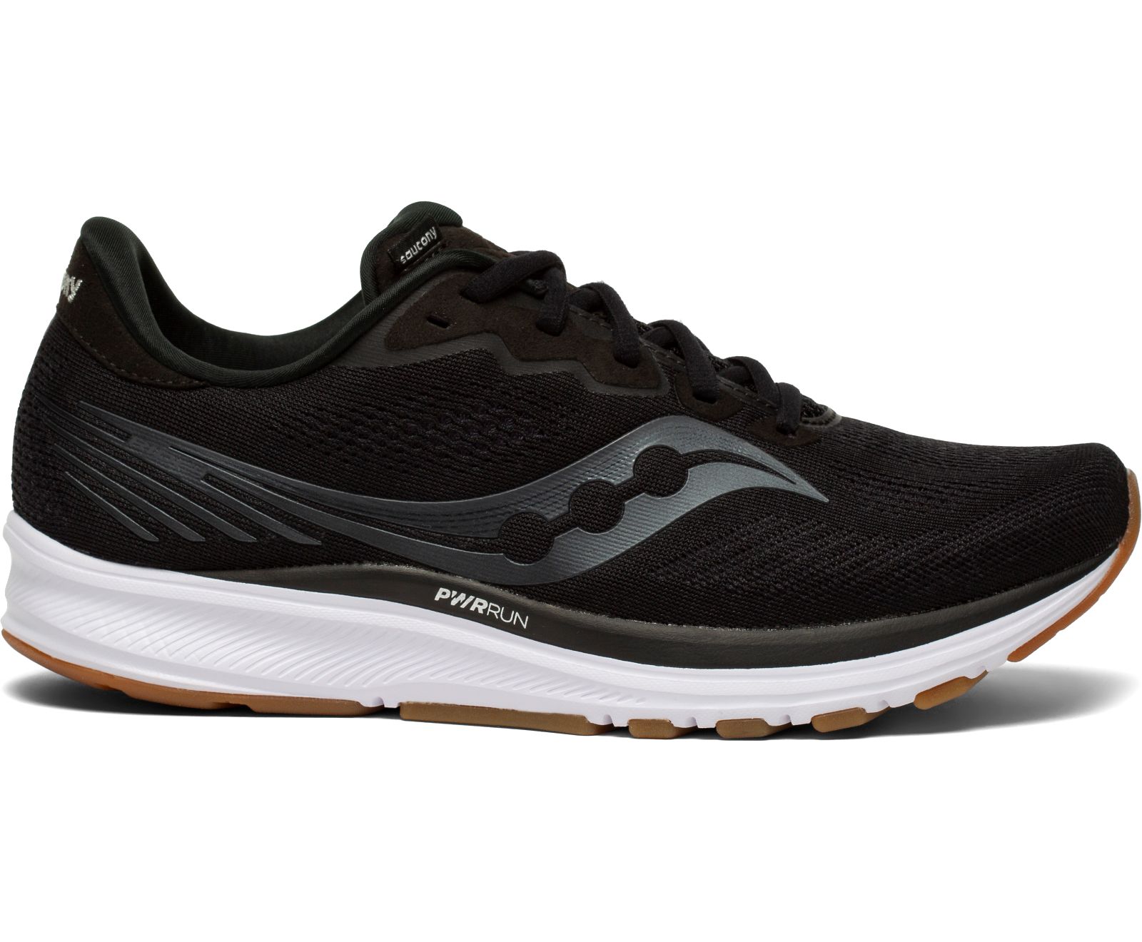 παπουτσια για τρεξιμο ανδρικα Saucony Ride 14 μαυρα | VIHUGW708