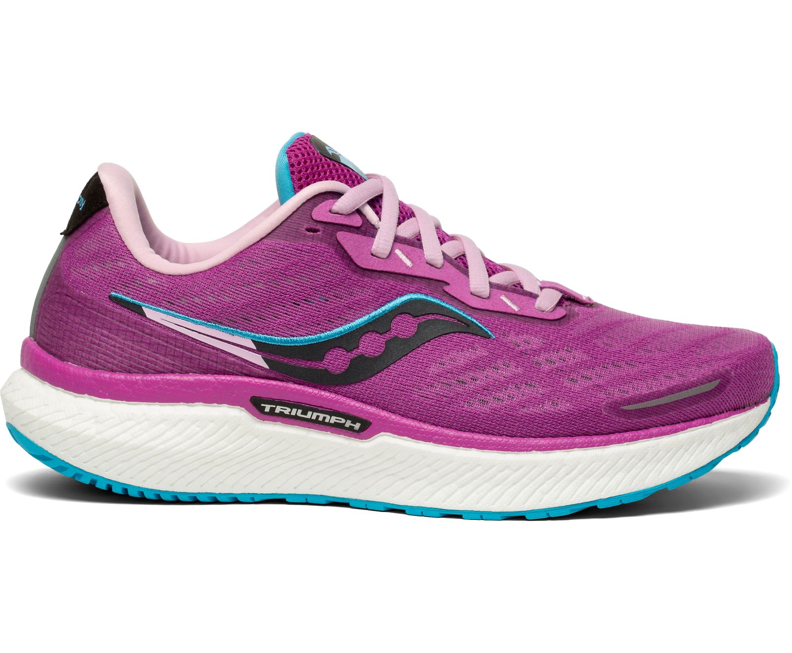 παπουτσια για τρεξιμο γυναικεια Saucony Triumph 19 μωβ | CQVHDJ930