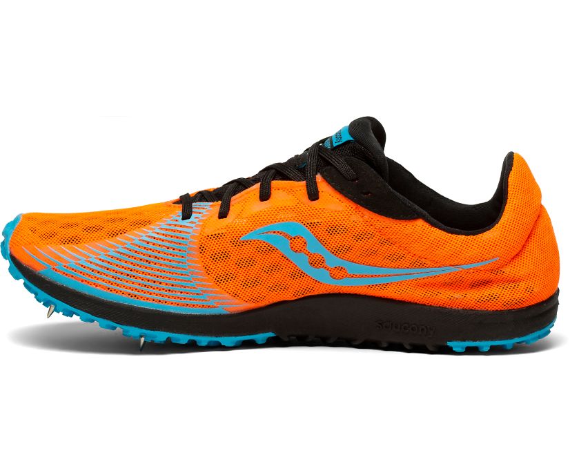 παπουτσια για τρεξιμο γυναικεια Saucony Kilkenny Xc9 Spike πορτοκαλι μπλε | CXBSVP796