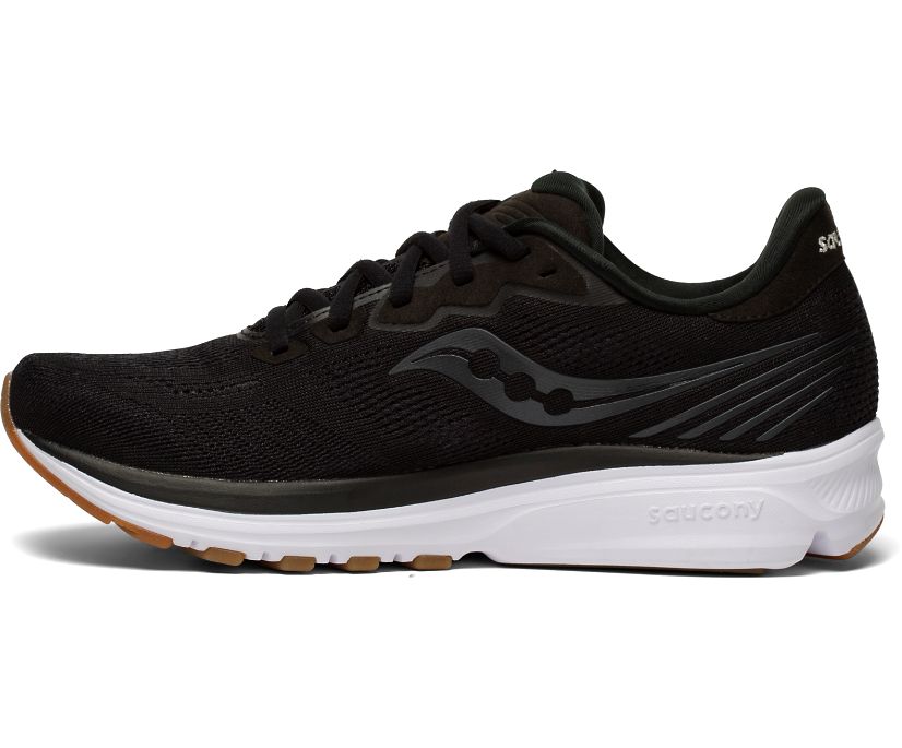 παπουτσια για τρεξιμο γυναικεια Saucony Ride 14 μαυρα | DTNMYO425