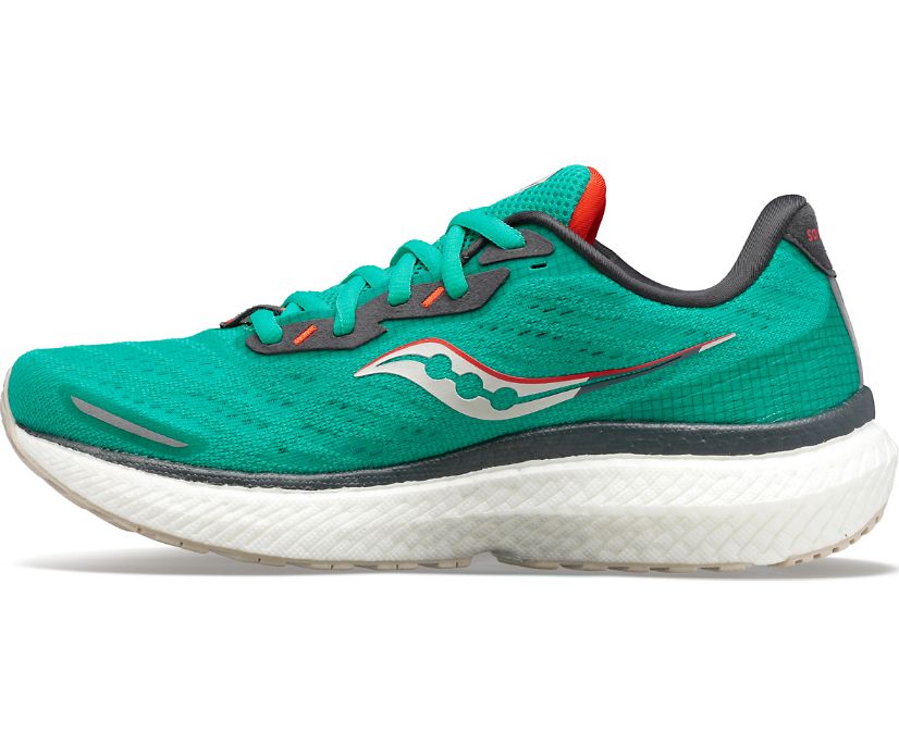 παπουτσια για τρεξιμο γυναικεια Saucony Triumph 19 μεντα | FGVAXQ241