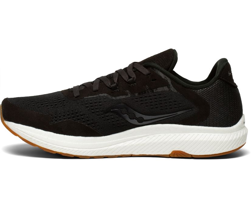 παπουτσια για τρεξιμο γυναικεια Saucony Freedom 4 μαυρα | GJNAVB569