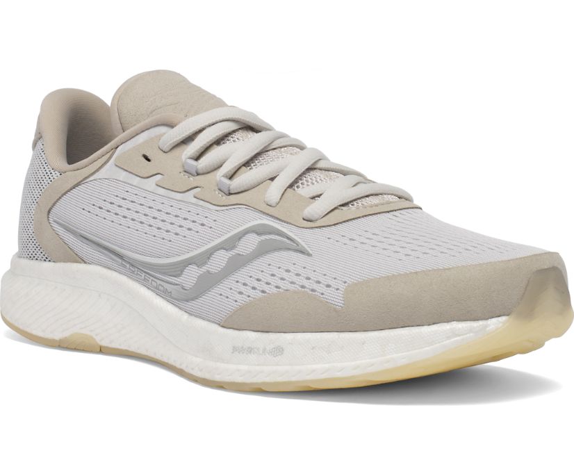 παπουτσια για τρεξιμο γυναικεια Saucony Freedom 4 Μπεζ | MQSUZP529