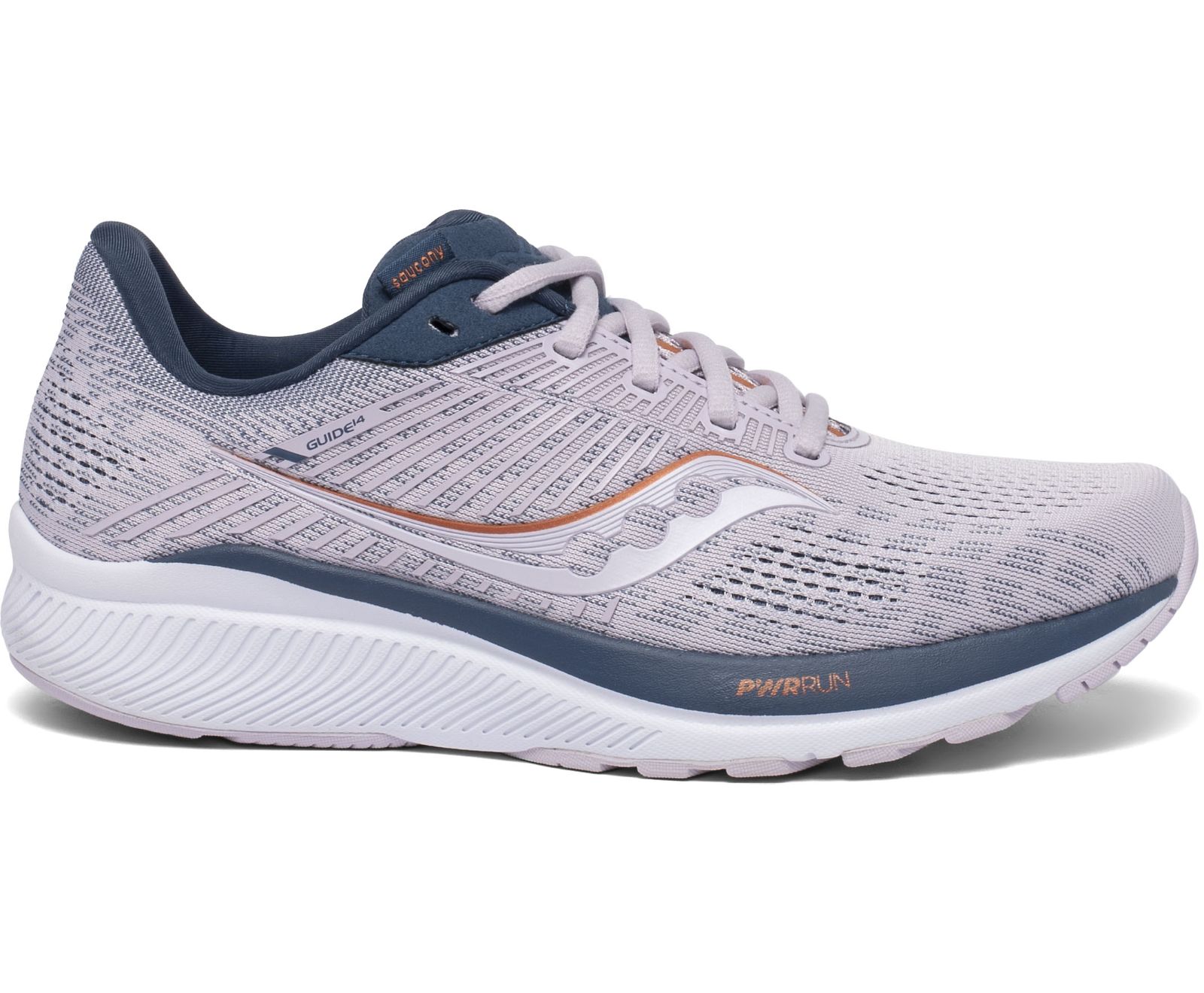 παπουτσια για τρεξιμο γυναικεια Saucony Guide 14 ασημι | OCSPLF254