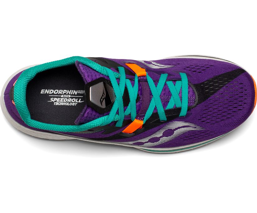 παπουτσια για τρεξιμο γυναικεια Saucony Endorphin Pro 2 μωβ | OQTDIC391