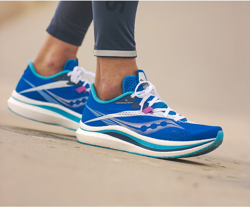 παπουτσια για τρεξιμο γυναικεια Saucony Endorphin Pro 2 μωβ | OQTDIC391