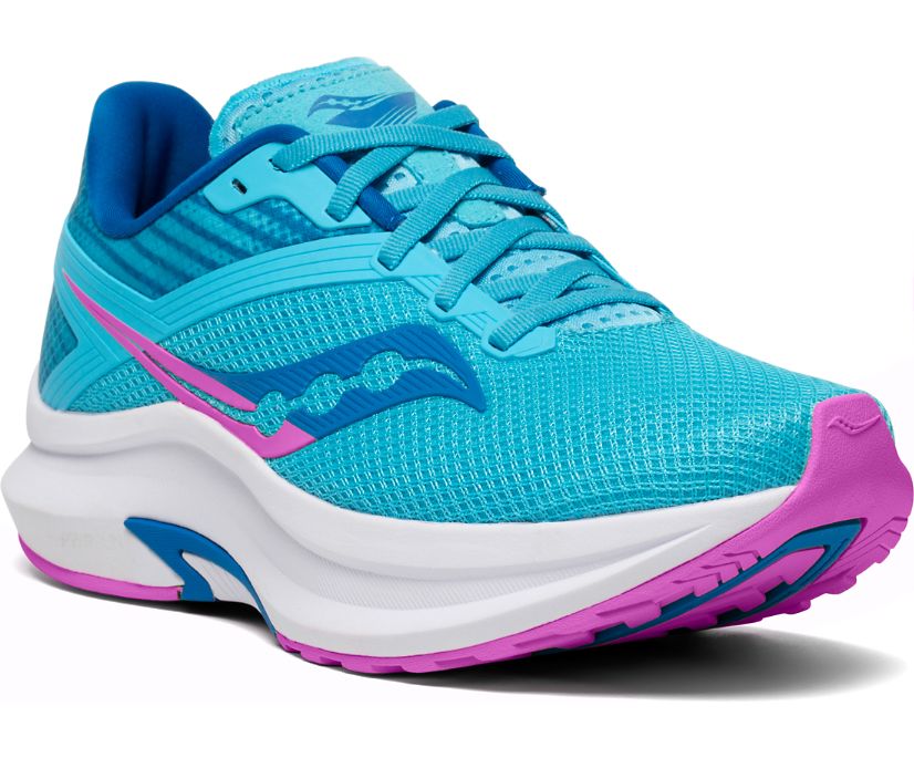 παπουτσια για τρεξιμο γυναικεια Saucony Axon μπλε | SDUZGW805