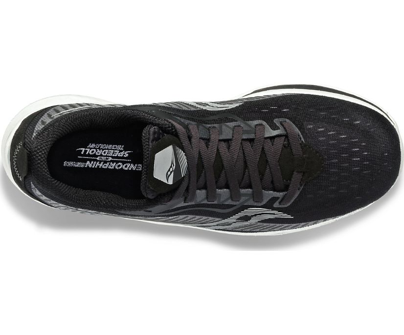 παπουτσια για τρεξιμο γυναικεια Saucony Endorphin Speed 2 μαυρα γκρι | TBPVMD829