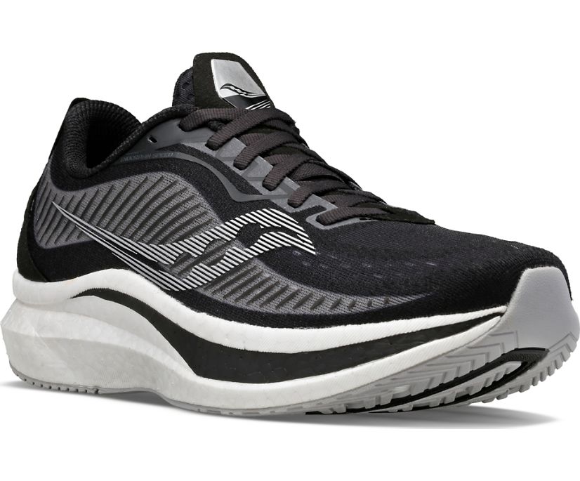 παπουτσια για τρεξιμο γυναικεια Saucony Endorphin Speed 2 μαυρα γκρι | TBPVMD829