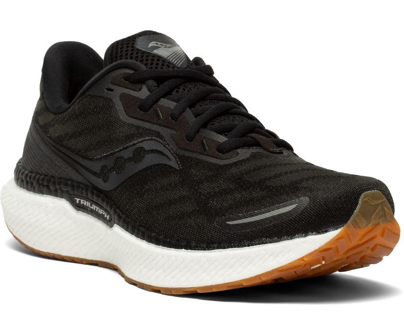 παπουτσια για τρεξιμο γυναικεια Saucony Triumph 19 μαυρα | VRIGPW706