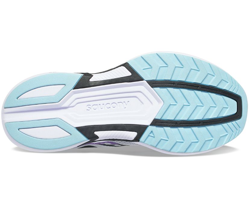 παπουτσια για τρεξιμο γυναικεια Saucony Axon γκρι μπλε | YSNGKF371