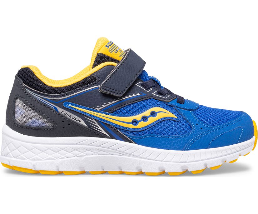 αθλητικα παπουτσια παιδικα Saucony Cohesion 14 A/C μπλε κίτρινα | XMWZSC528