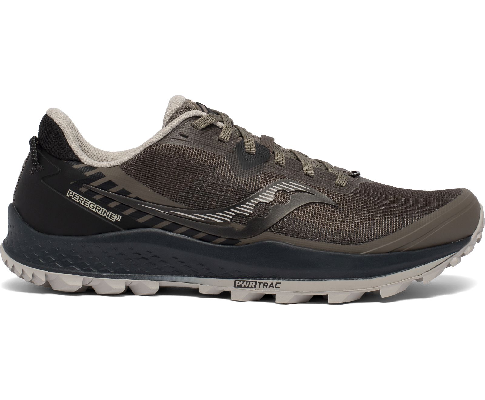 παπουτσια trail running ανδρικα Saucony Peregrine 11 μαυρα | MCXHRQ197