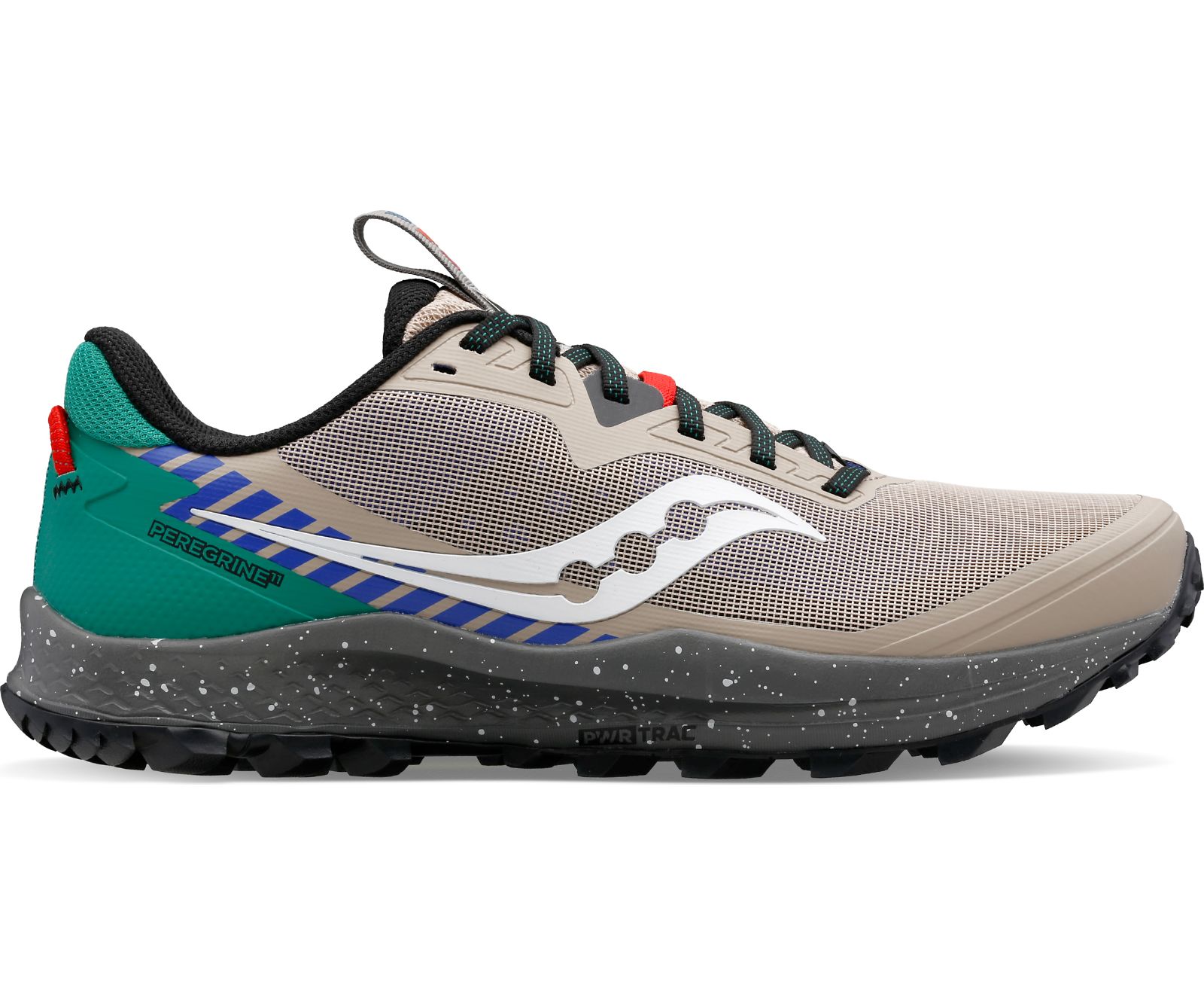 παπουτσια trail running γυναικεια Saucony Peregrine 11 γκρι Ελιά | DMZRKT946