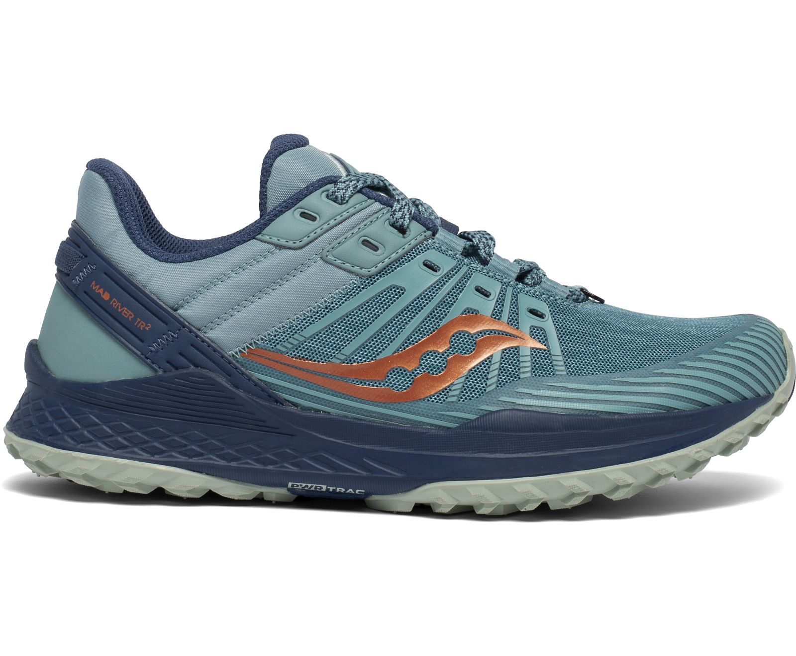 παπουτσια trail running γυναικεια Saucony Mad River Tr 2 τυρκουάζ | HJVRAD719