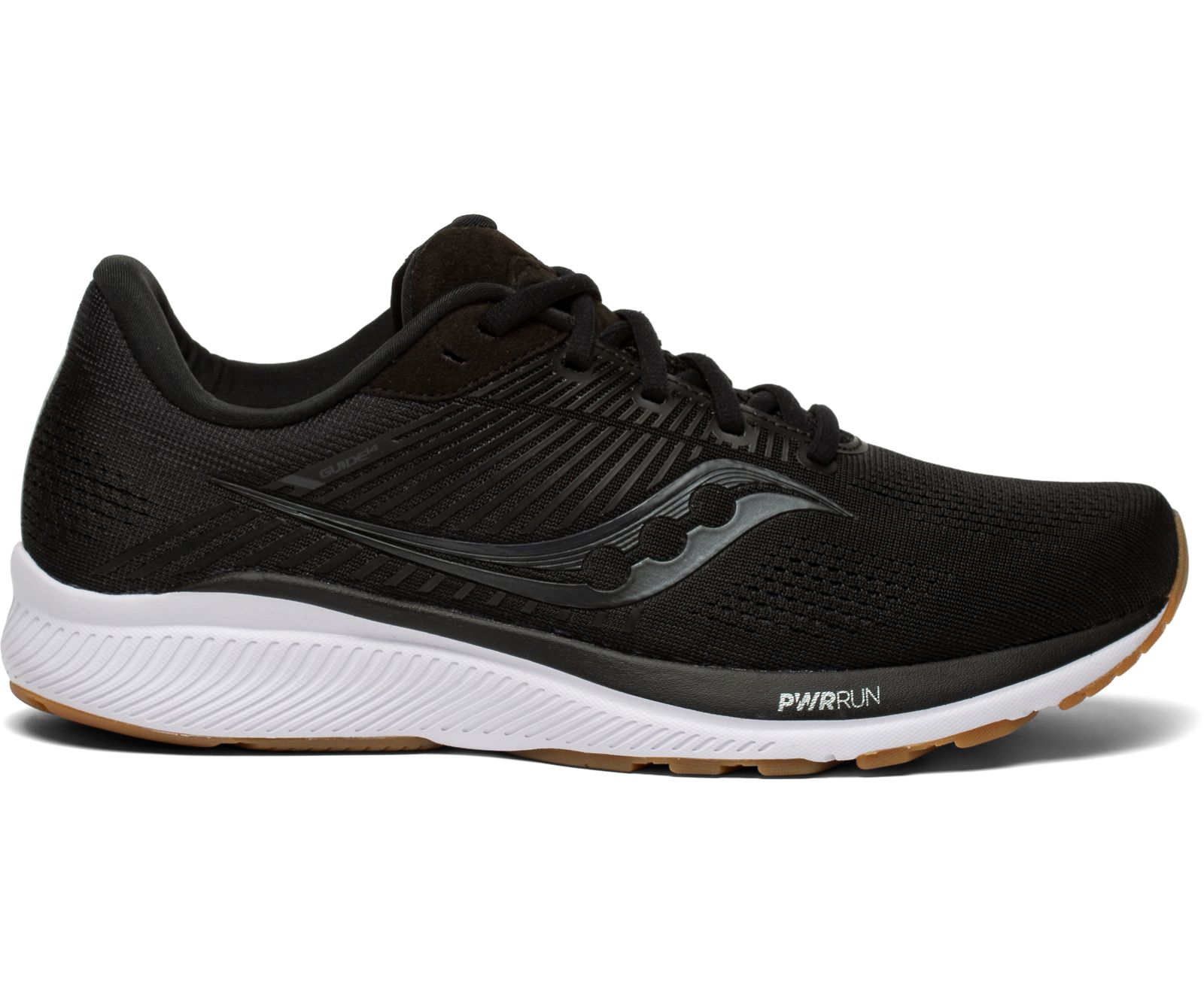 παπουτσια για τρεξιμο ανδρικα Saucony Guide 14 μαυρα | EYIJRU924