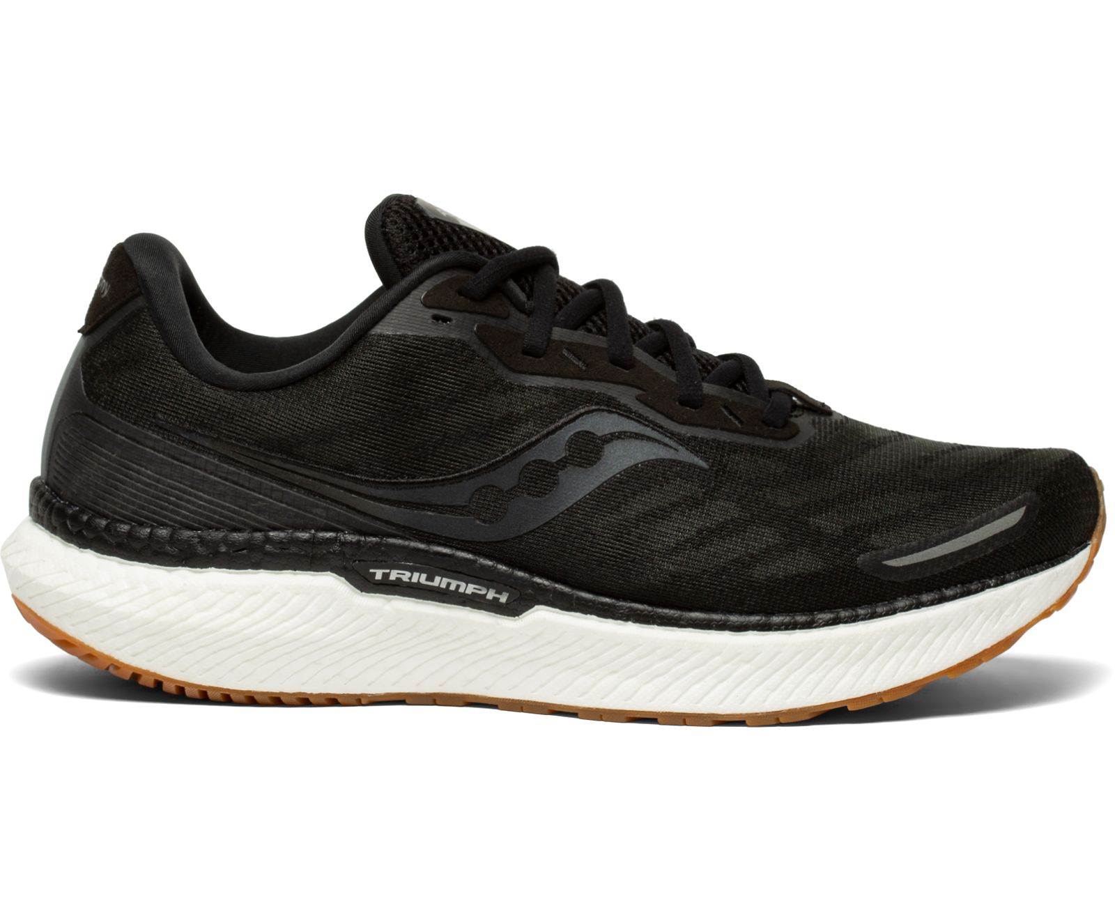 παπουτσια για τρεξιμο ανδρικα Saucony Triumph 19 μαυρα | IBALNT410