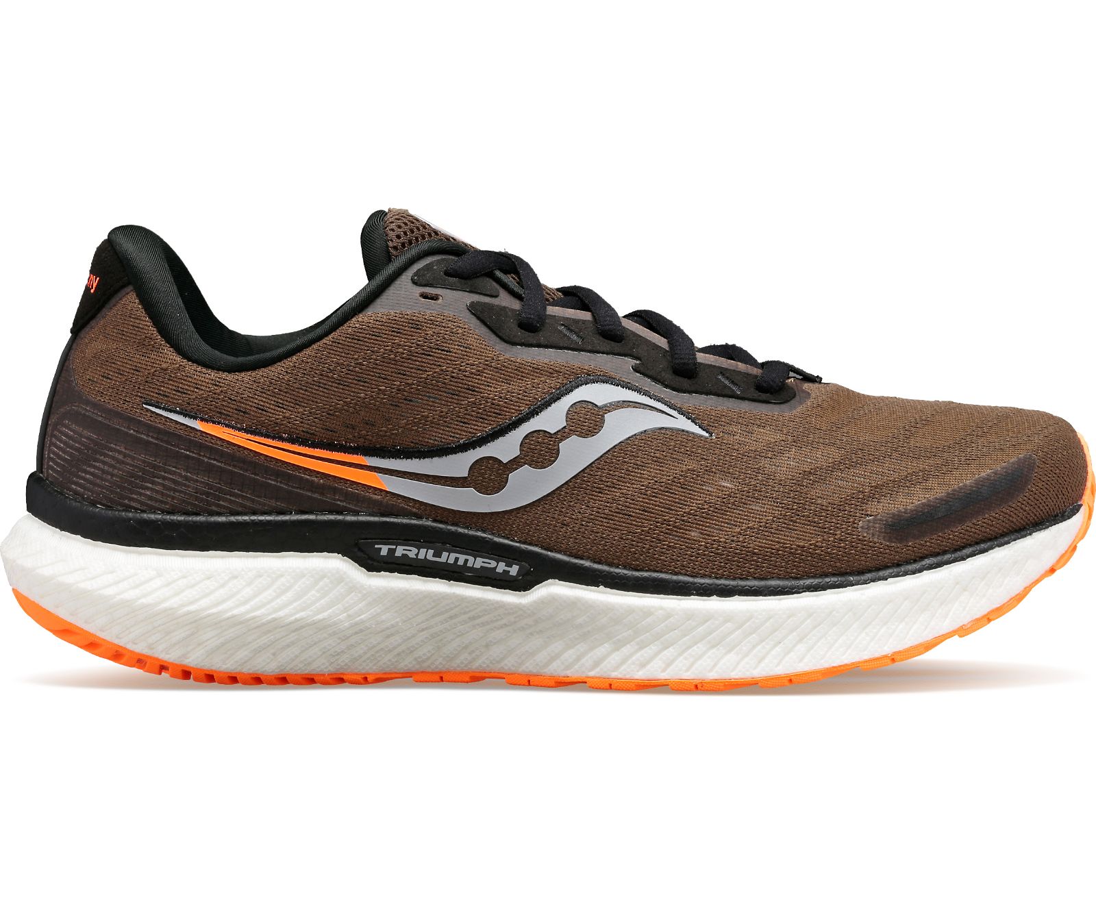 παπουτσια για τρεξιμο ανδρικα Saucony Triumph 19 Ελιά πορτοκαλι | QVYIDG621