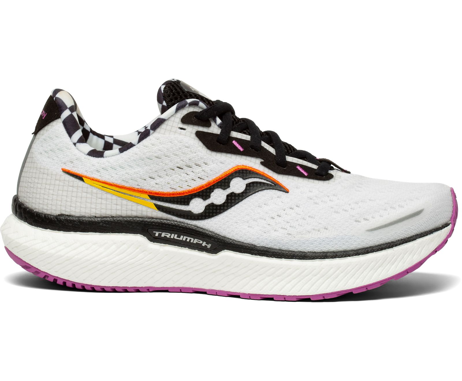 παπουτσια για τρεξιμο γυναικεια Saucony Triumph 19 ασημι μαυρα | MVEHRP691