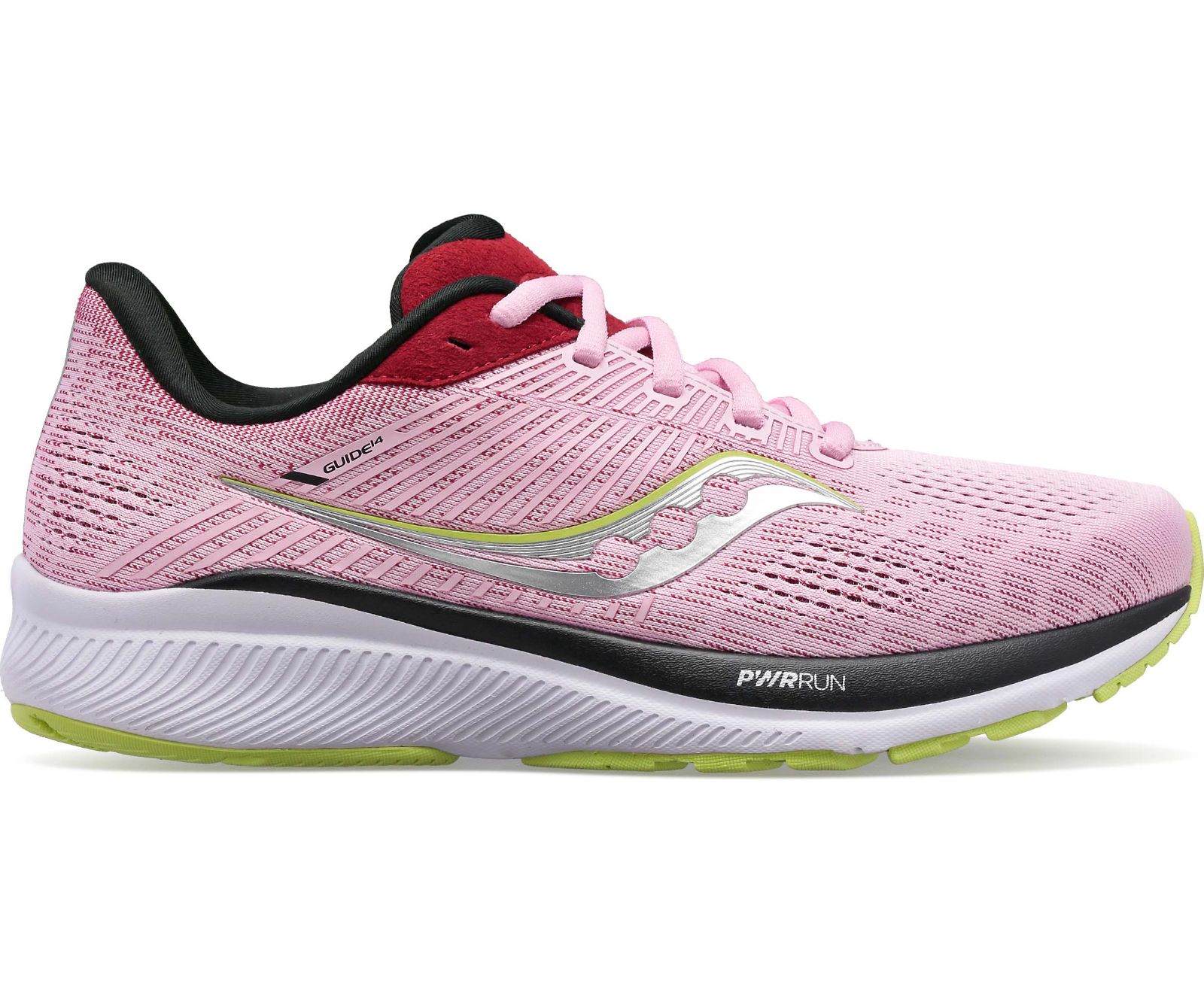 παπουτσια για τρεξιμο γυναικεια Saucony Guide 14 ροζ | TKIBYW207